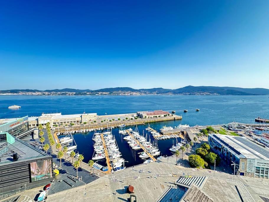 Suite De Lujo Vistas Al Mar Vigo Exterior foto